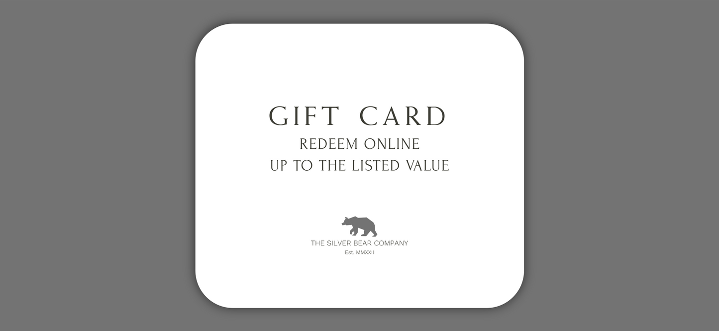 The Silver Bear Company Gift Card