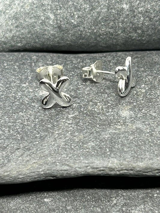 Urban X - 925 Sterling Silver Mini Ear Studs - Boxed
