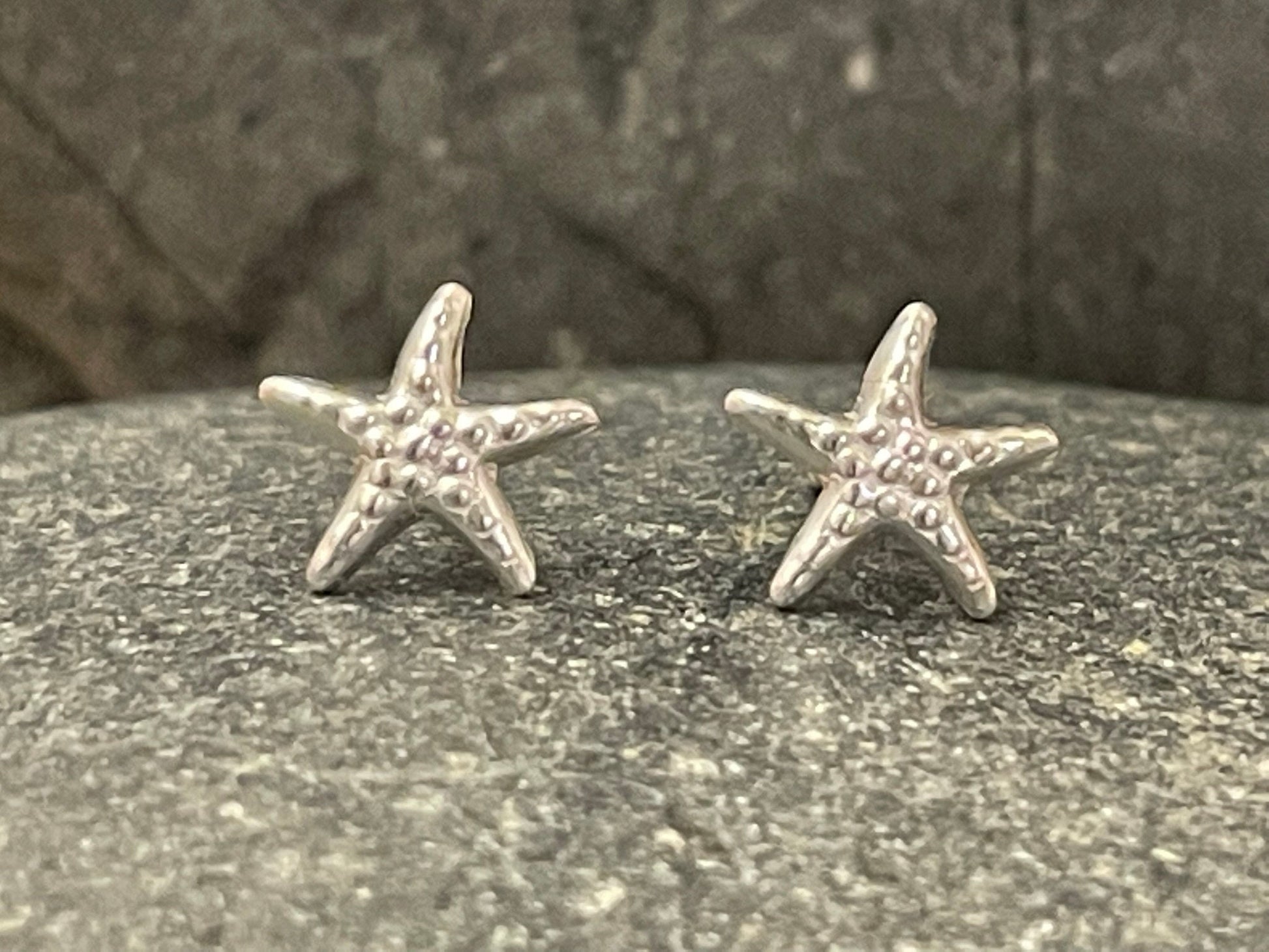 Starfish Earrings in 925 Sterling Silver