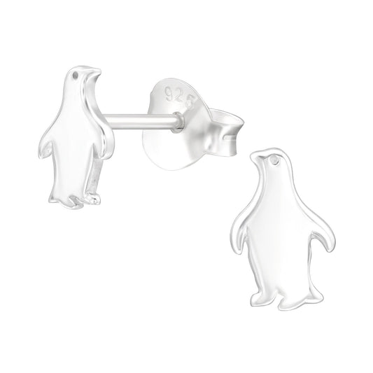 Penguin Earrings in 925 Sterling Silver
