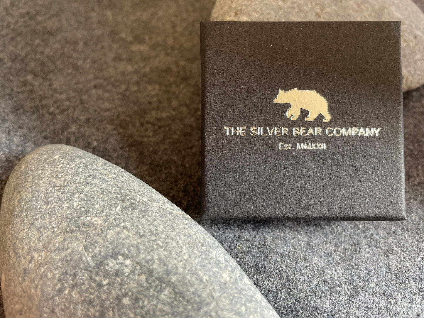 Bar - 925 Sterling Silver Plain Ear Studs Boxed