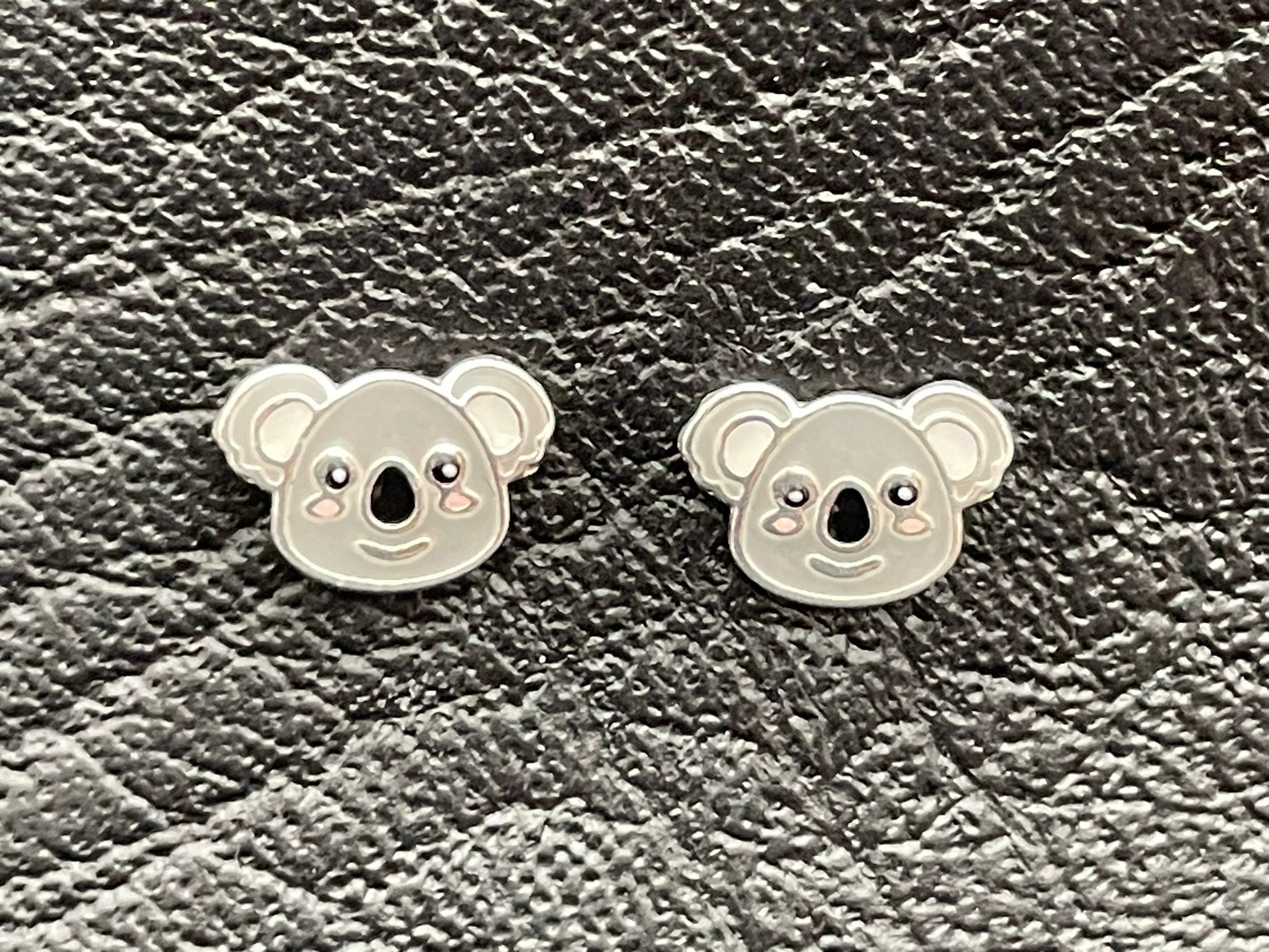Aussie Koala Bear Earrings in 925 Sterling Silver