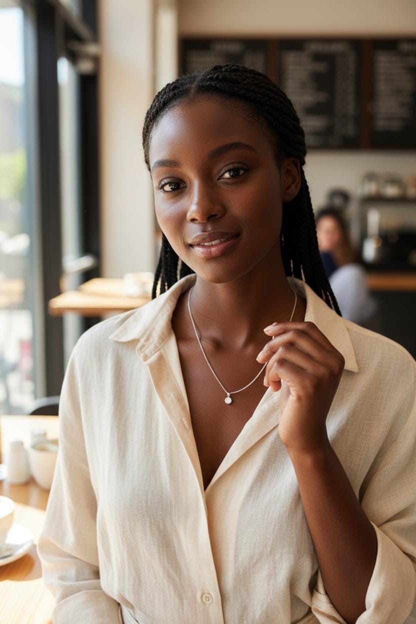 Diamond Round Solitaire - 925 Sterling Silver Necklace - Boxed – Timeless Elegance 6mm